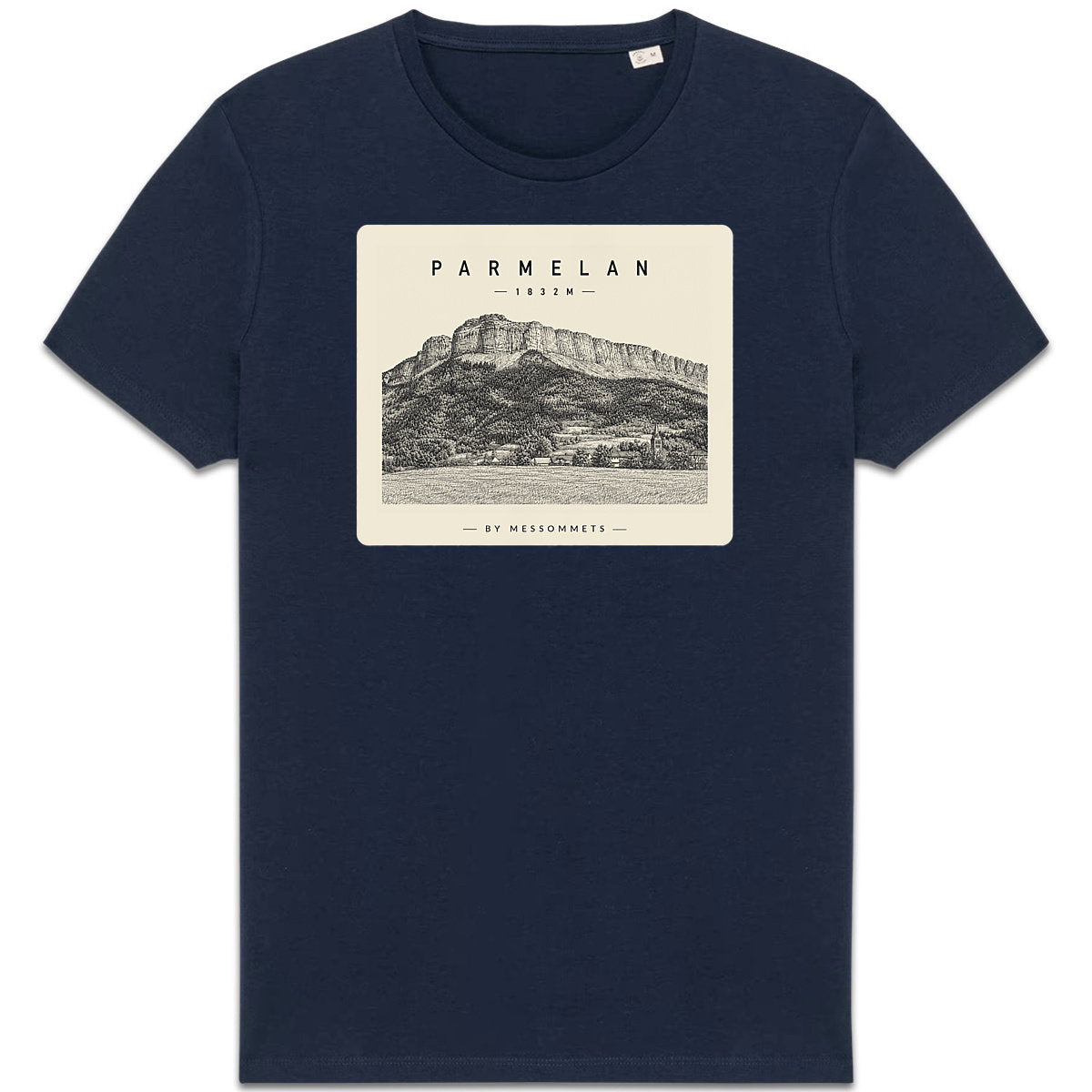 T-shirt Unisexe # Le Parmelan - face_3