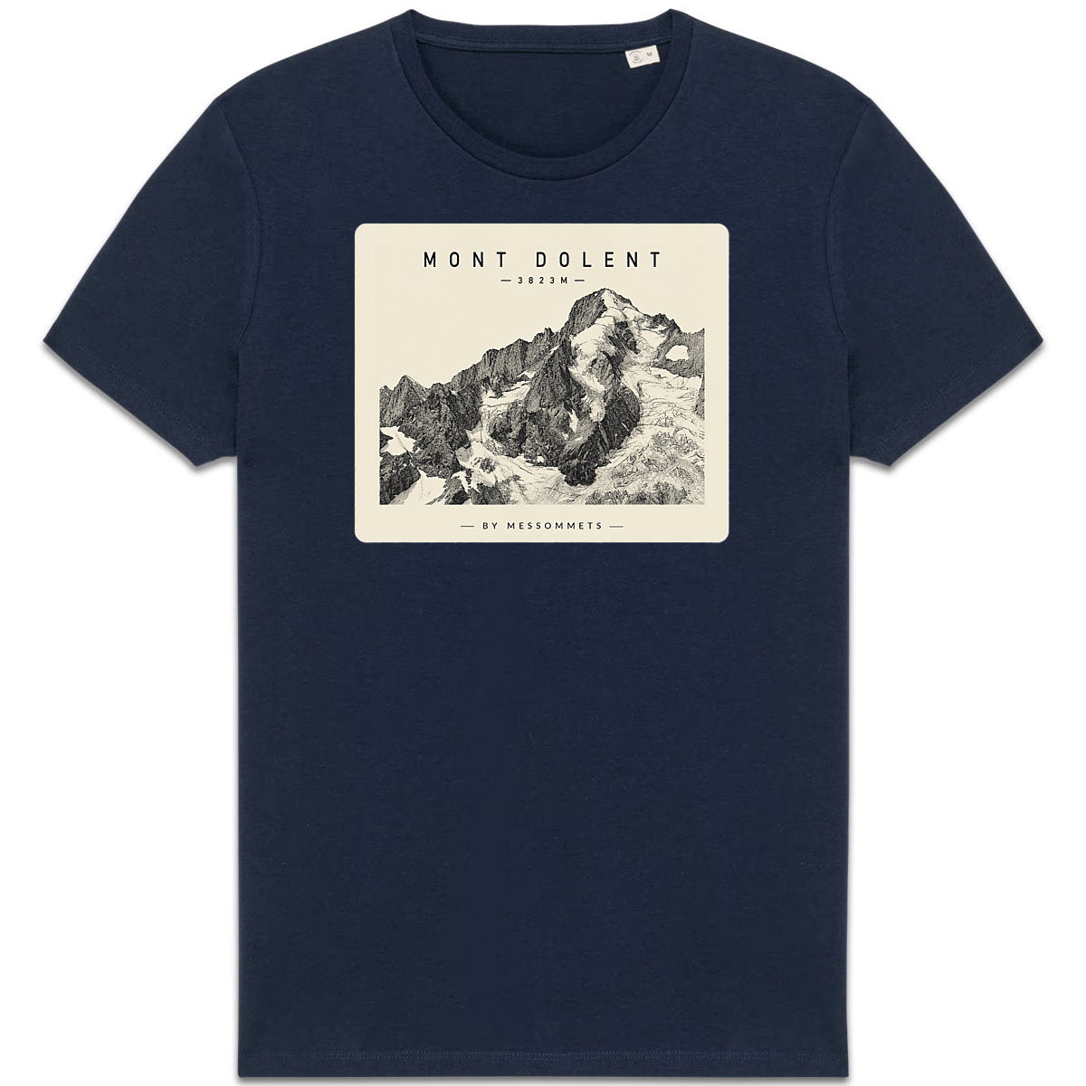 T-shirt Unisexe # Mont Dolent - face_3