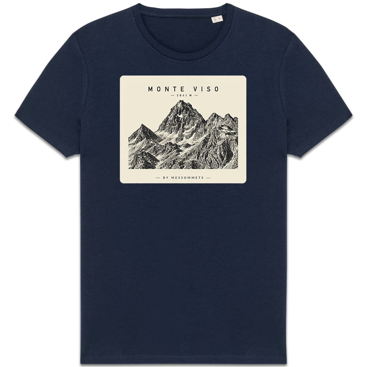 T-shirt Unisexe # Monte Viso - face_3