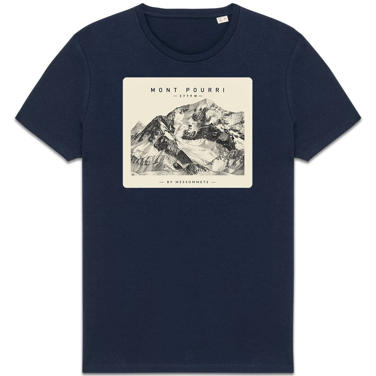 T-shirt Unisexe # Mont Pourri - face_3