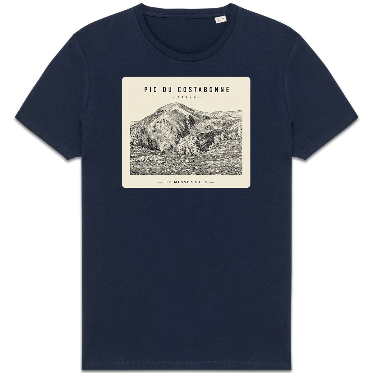 T-shirt Unisexe # Pic du Costabonne - face_3