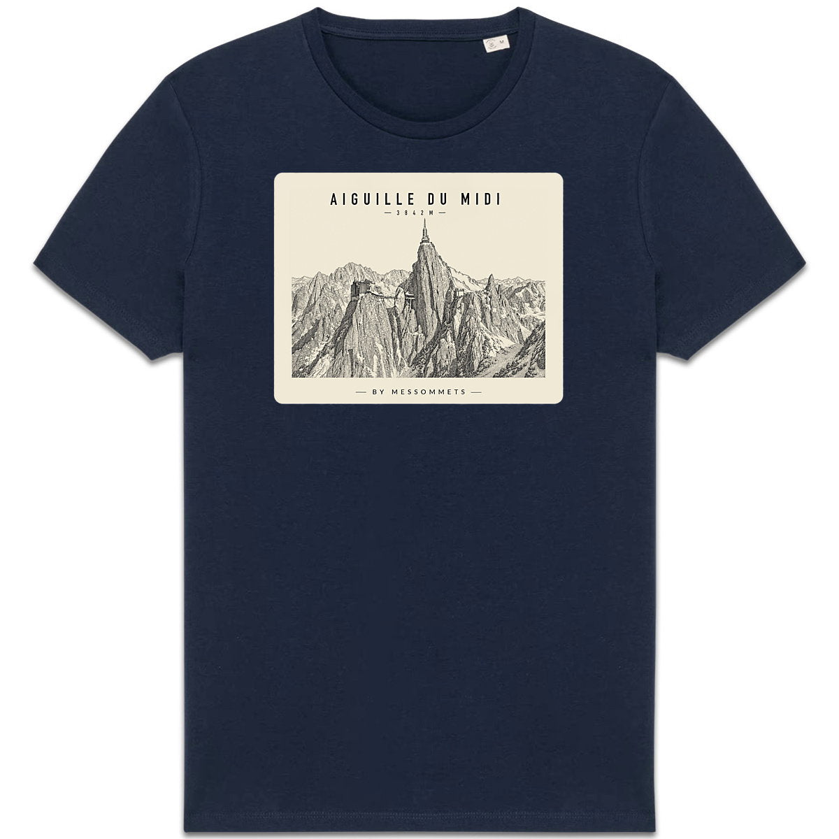 T-shirt Unisexe # Aiguille du Midi - face_3