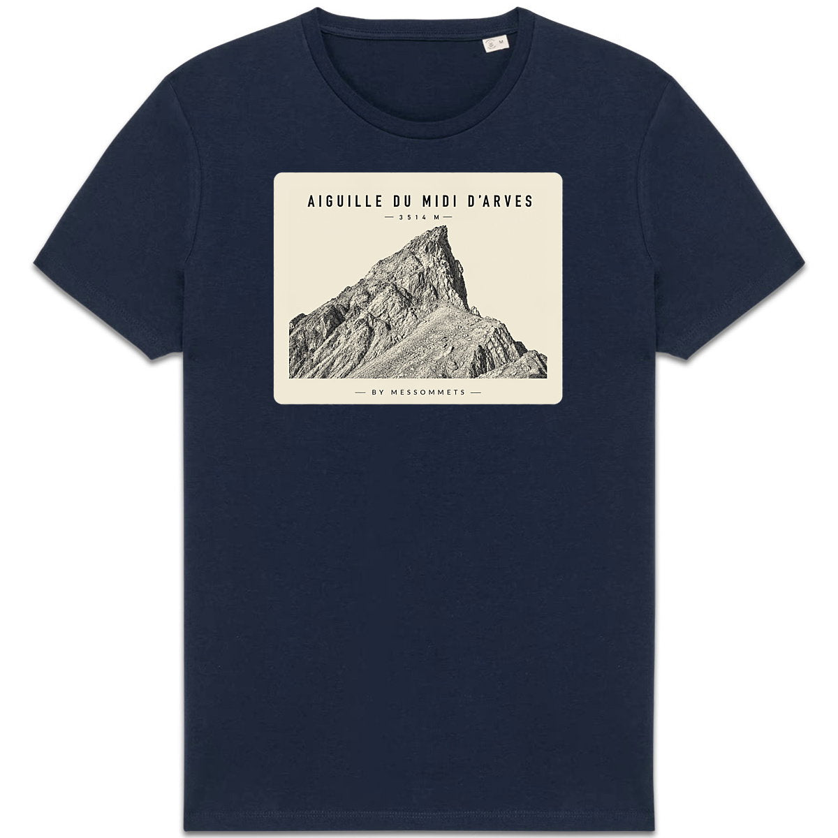 T-shirt Unisexe # Aiguille du Midi d'Arves - face_3