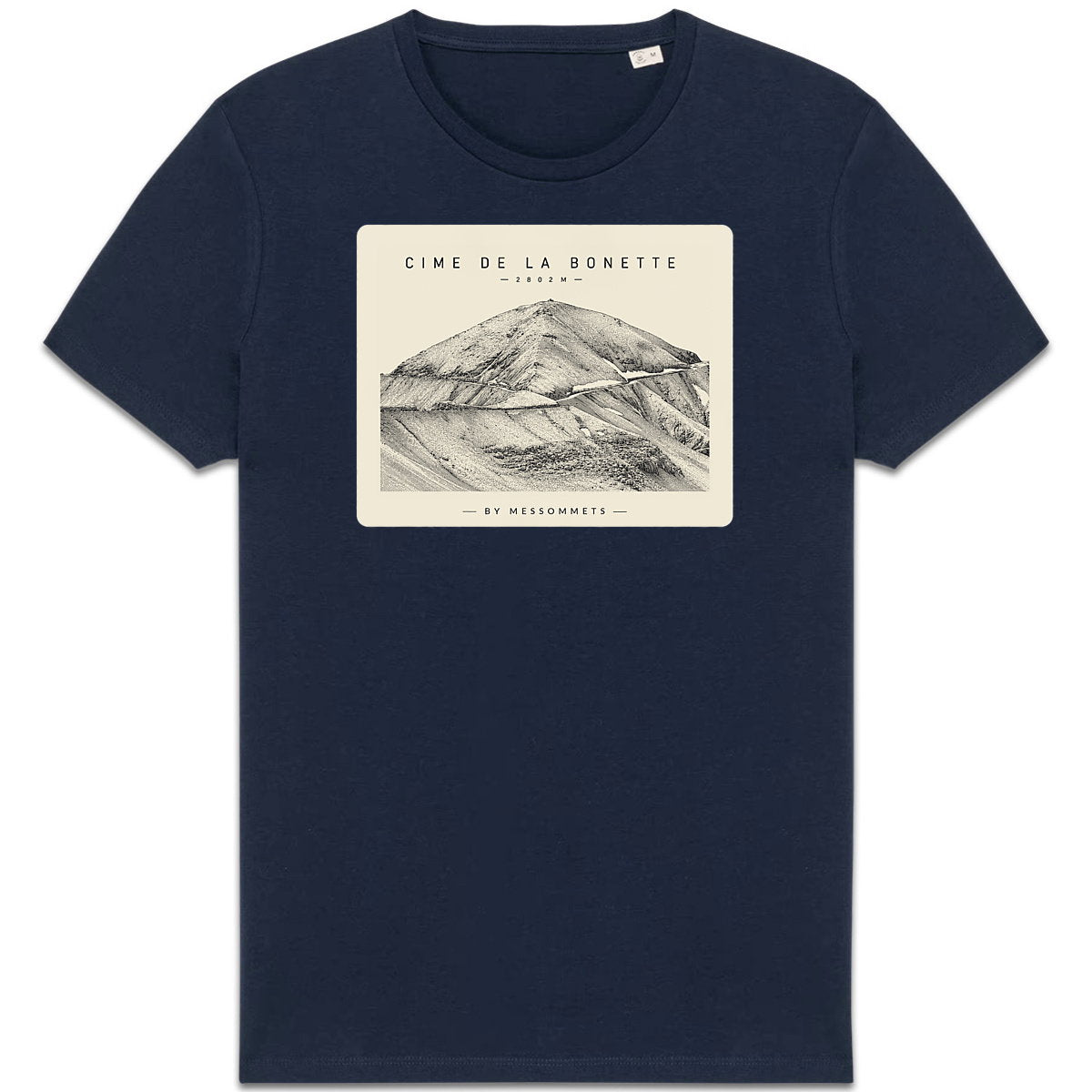 T-shirt Unisexe # Cime de la Bonette - face_3
