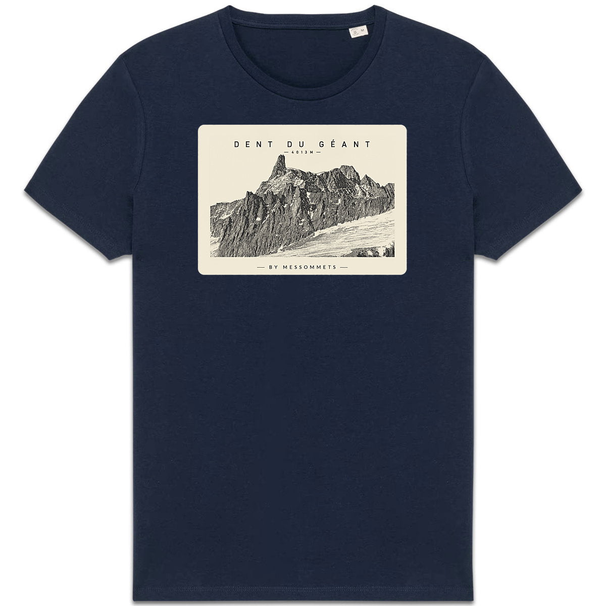 T-shirt Unisexe # Dent du Géant - face_3