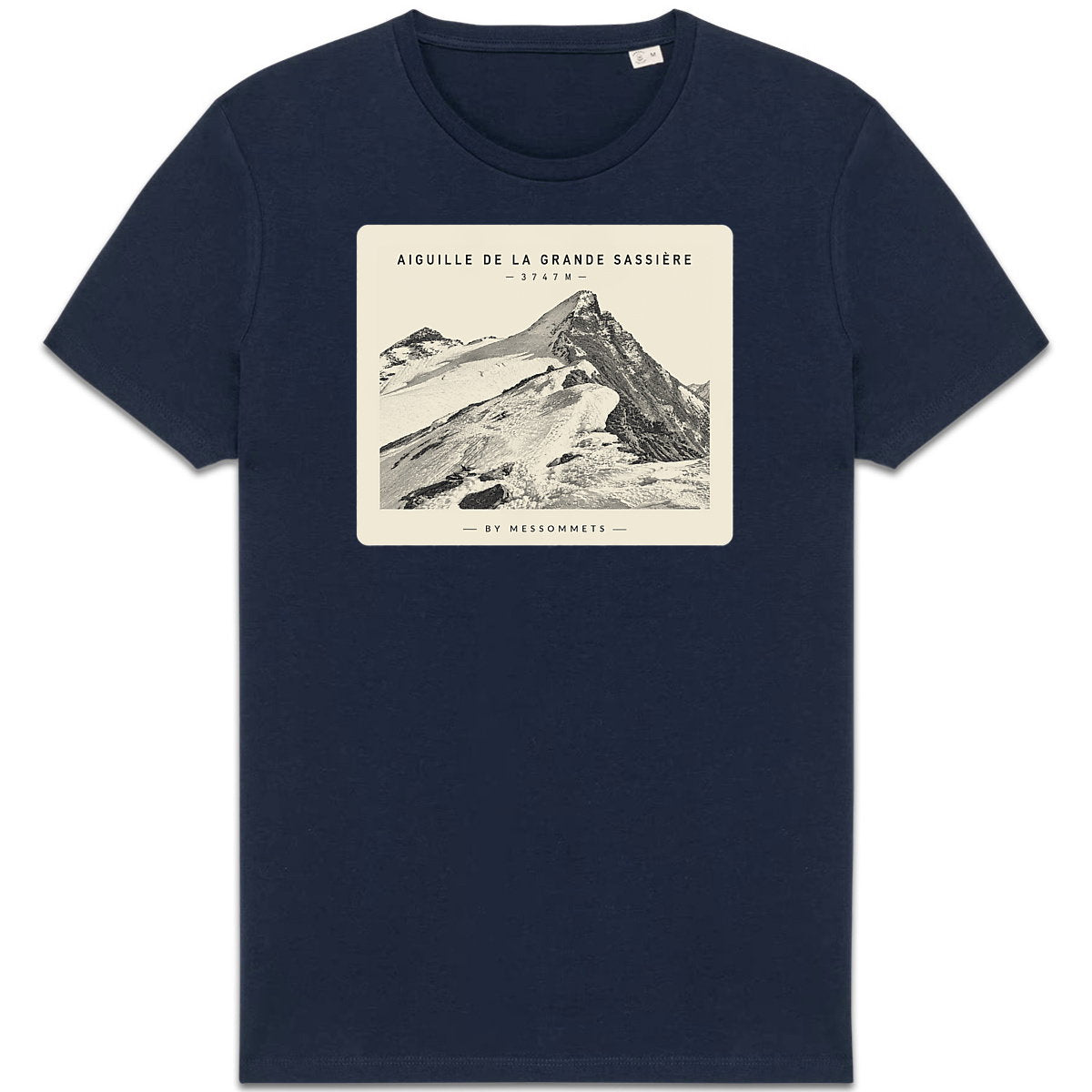 T-shirt Unisexe # Aiguille de la Grande Sassière - face_3