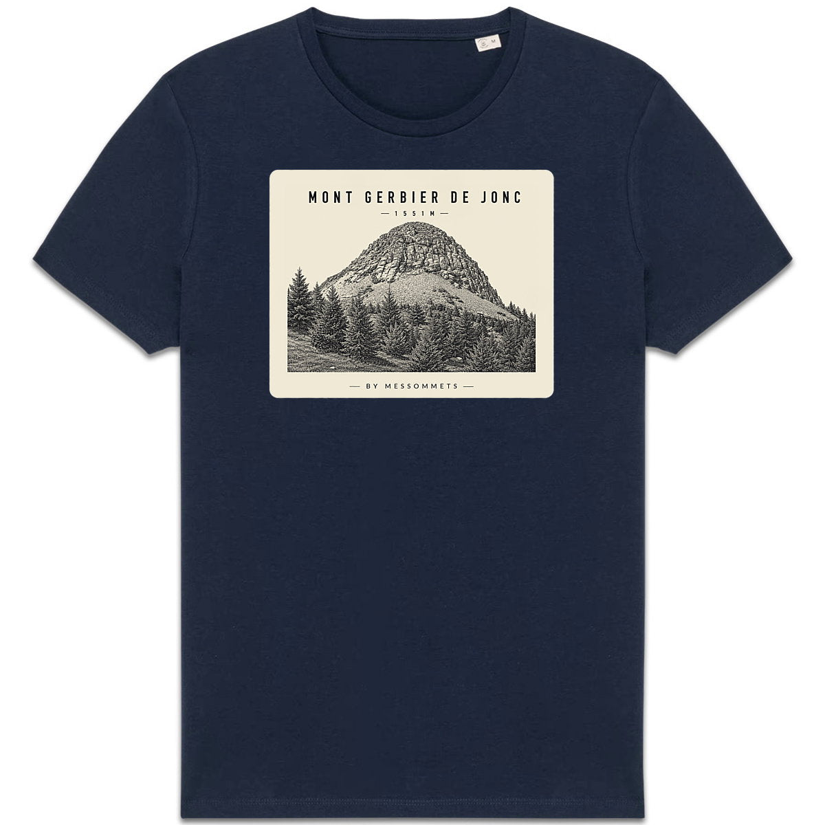 T-shirt Unisexe # Mont Gerbier de Jonc - face_3