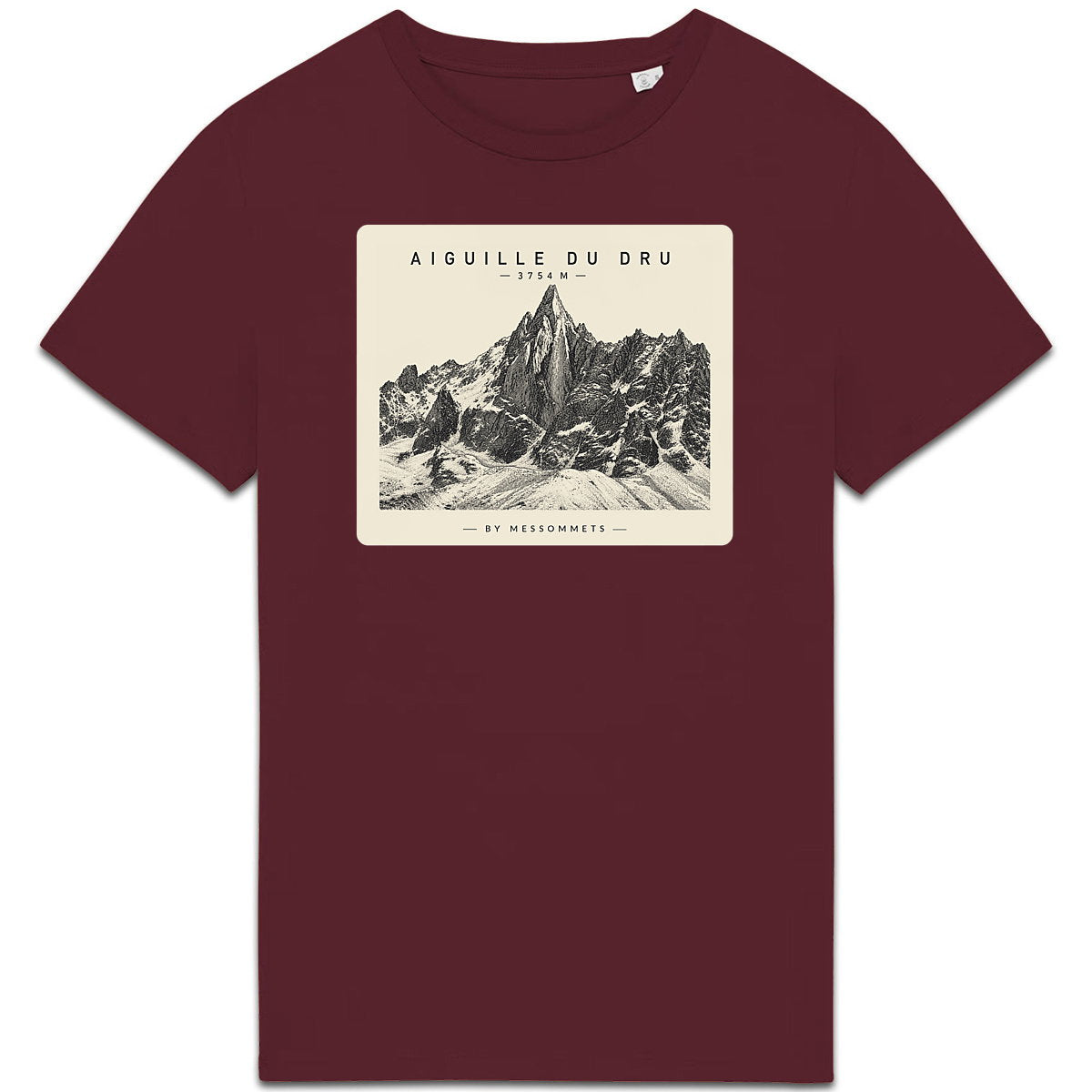 T-shirt Unisexe # Aiguille du Dru - face_4
