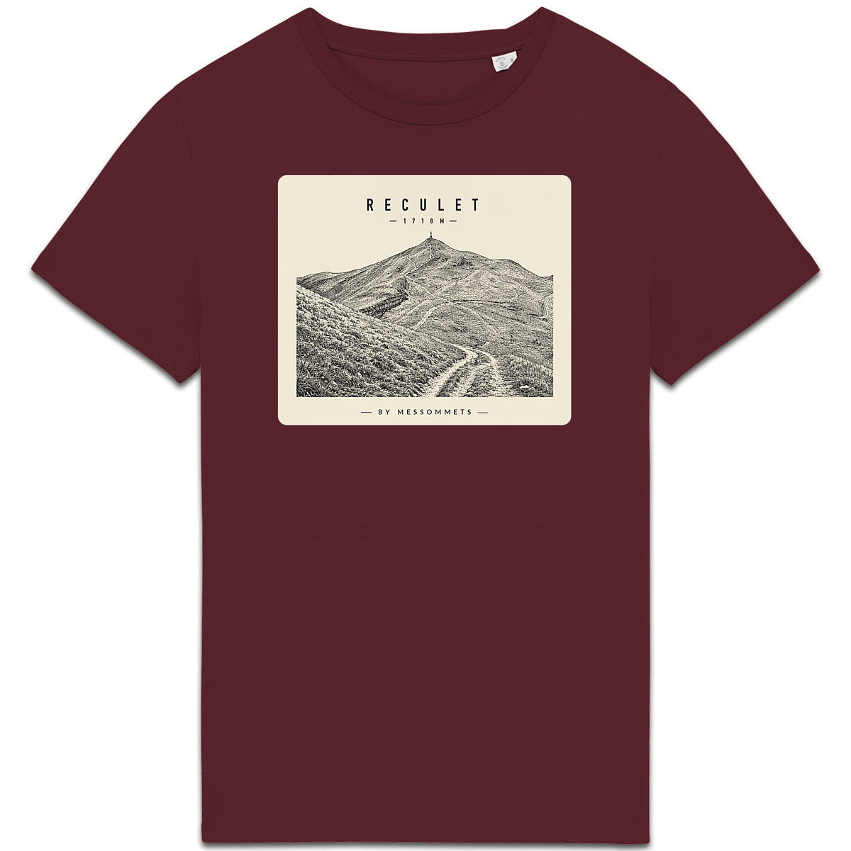 T-shirt Unisexe # Le Reculet - face_4