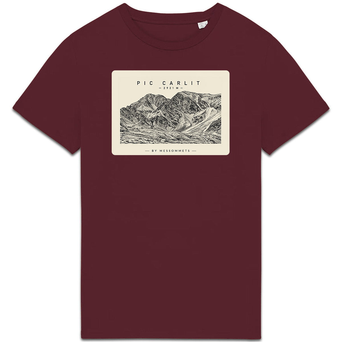T-shirt Unisexe # Pic Carlit - face_4