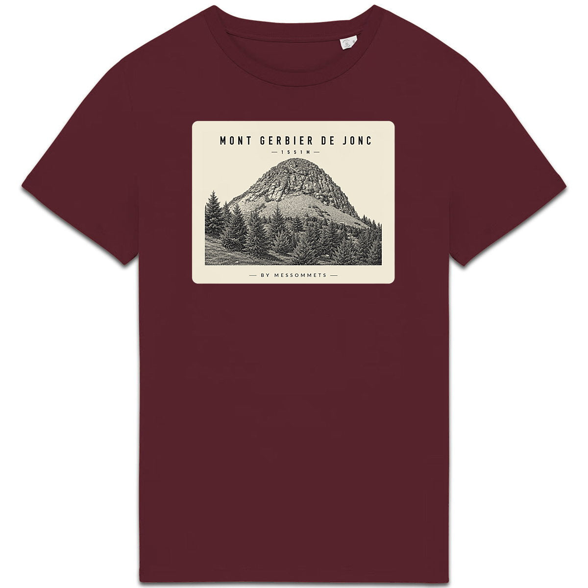 T-shirt Unisexe # Mont Gerbier de Jonc - face_4