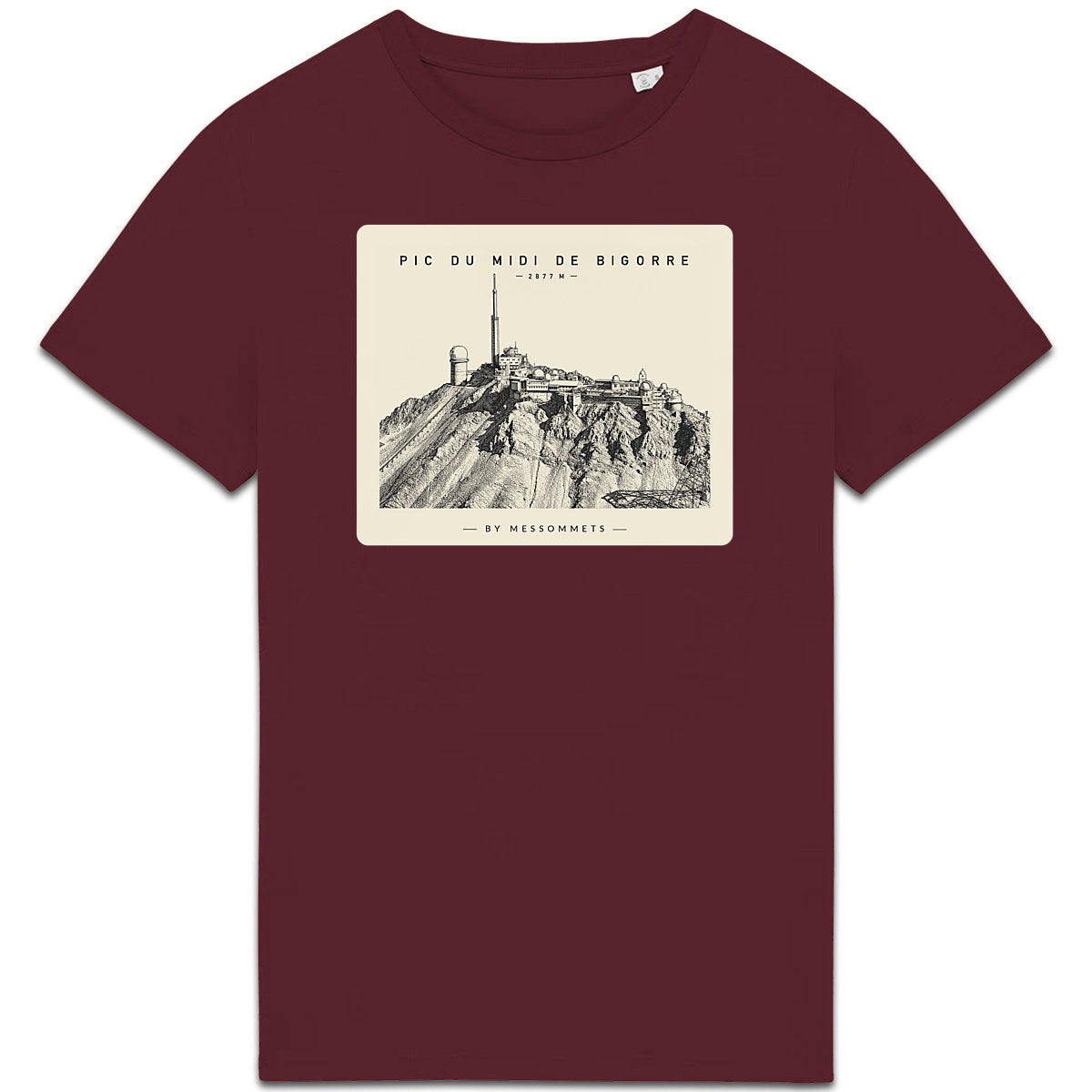 T-shirt Unisexe # Pic du Midi de Bigorre - face_4