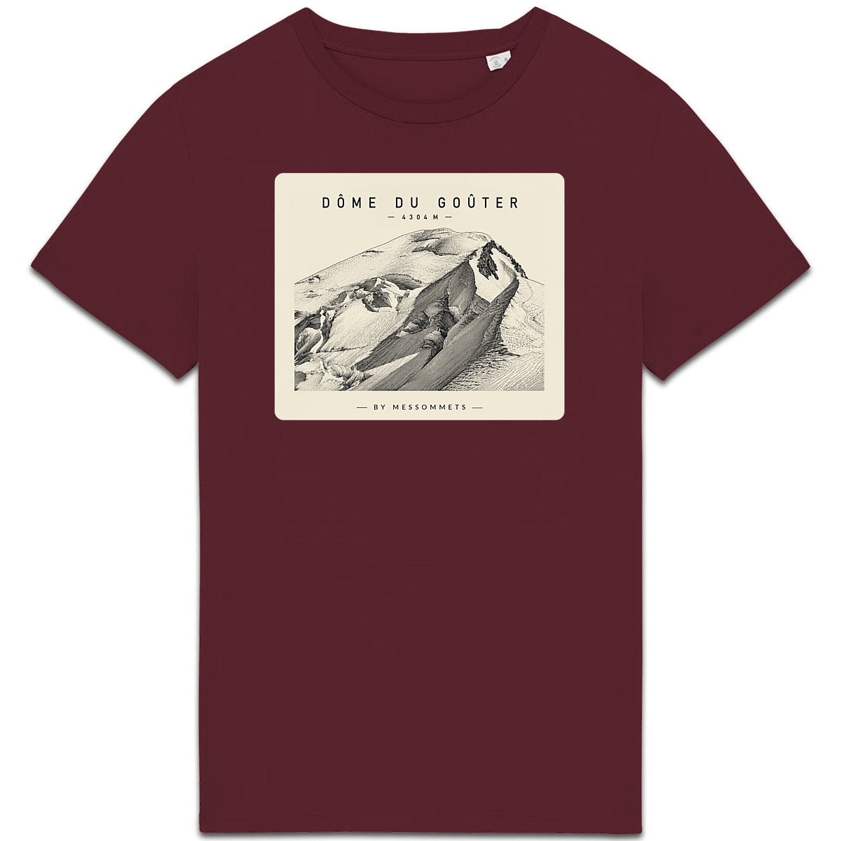 T-shirt Unisexe # Dôme du Goûter - face_4