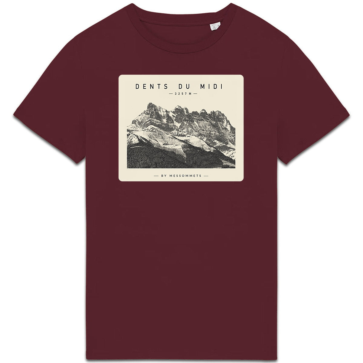 T-shirt Unisexe # Dents du Midi - face_4