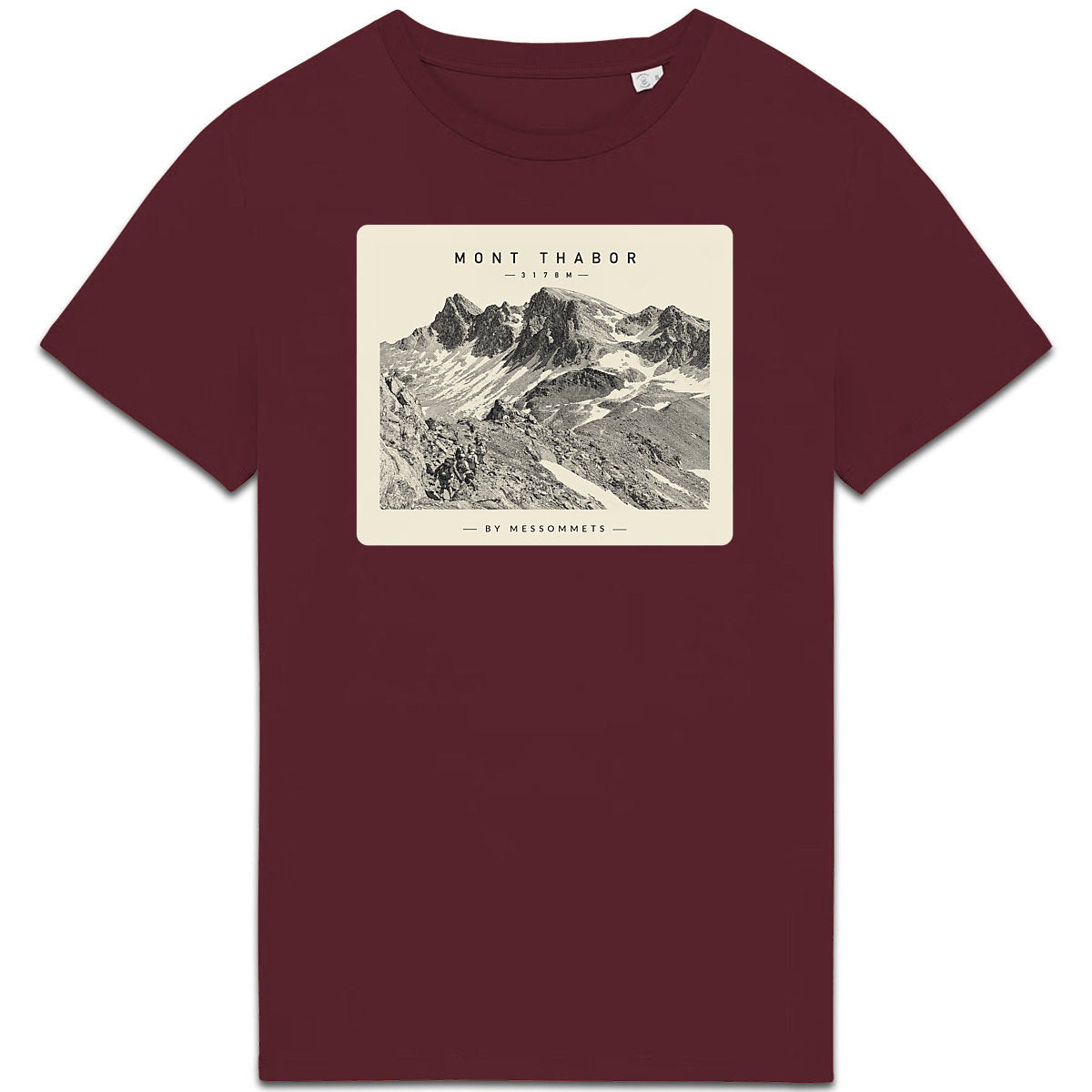 T-shirt Unisexe # Mont Thabor - face_4