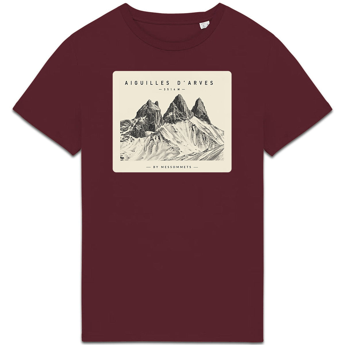 T-shirt Unisexe # Aiguilles d'Arves - face_4