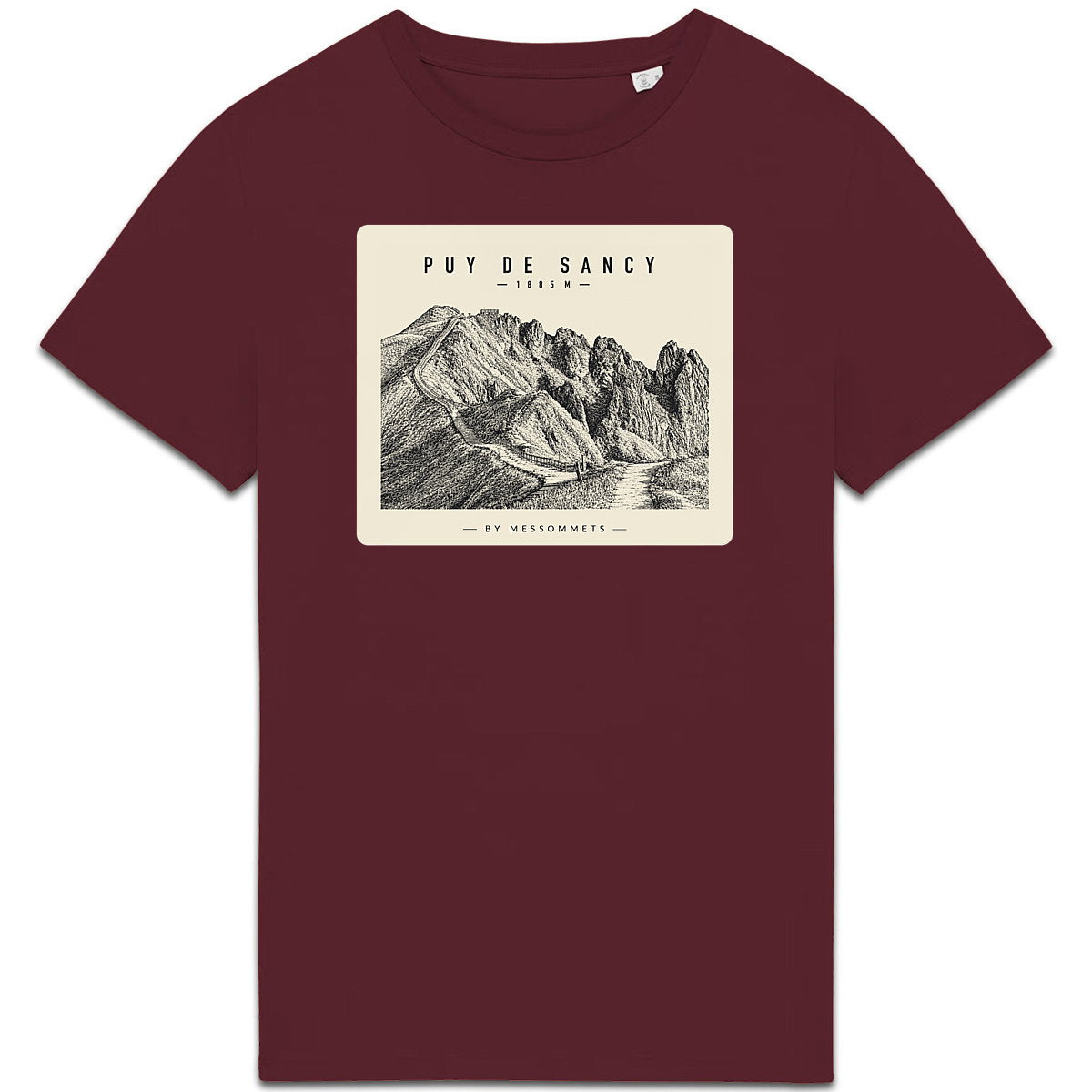 T-shirt Unisexe # Puy de Sancy - face_4