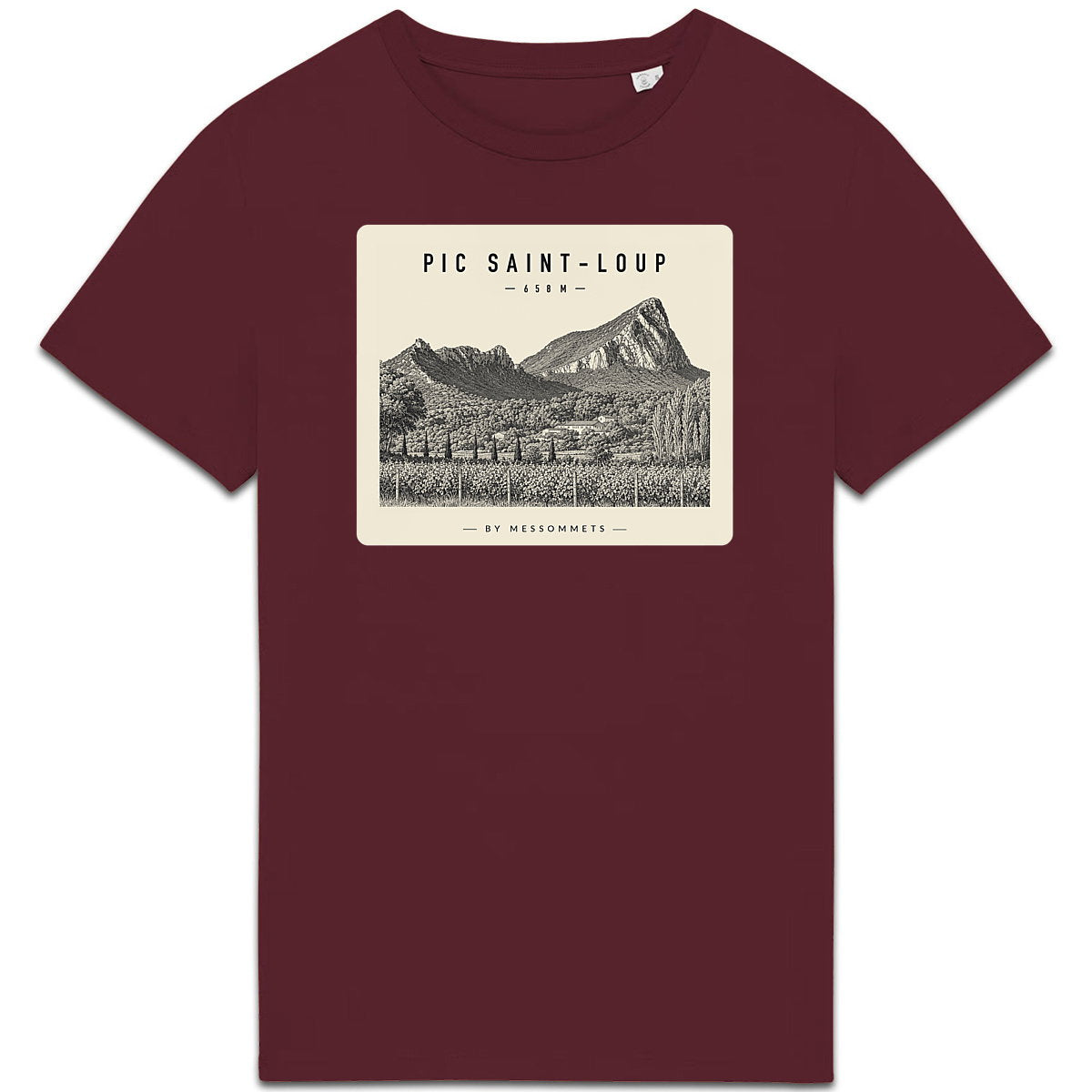 T-shirt Unisexe # Pic Saint-Loup - face_4