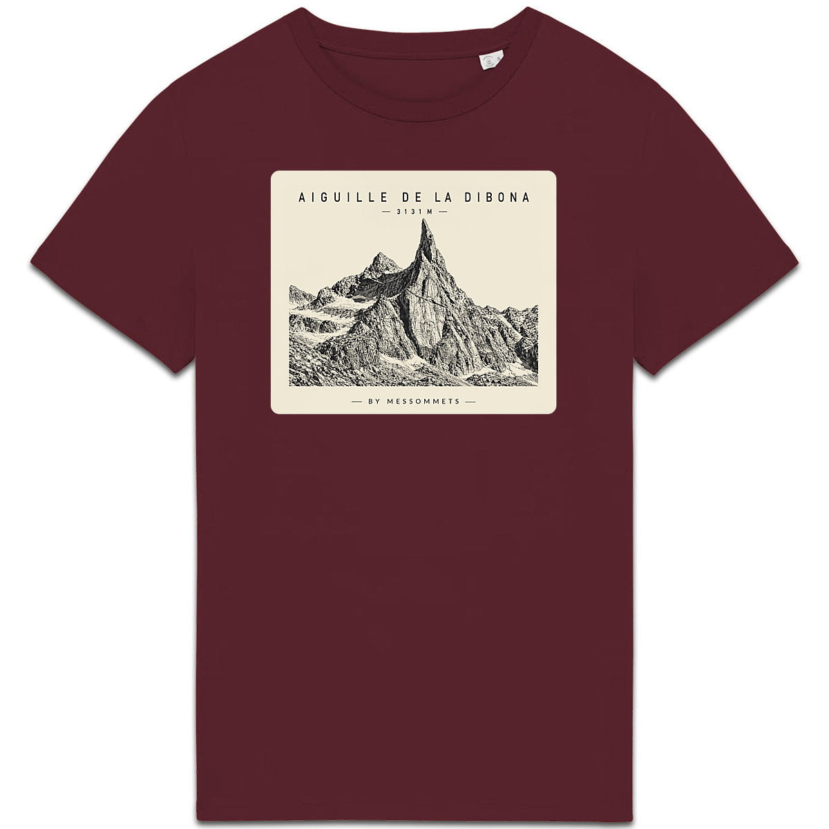 T-shirt Unisexe # Aiguille de la Dibona - face_4
