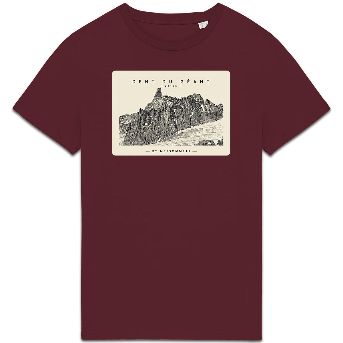 T-shirt Unisexe # Dent du Géant - face_4