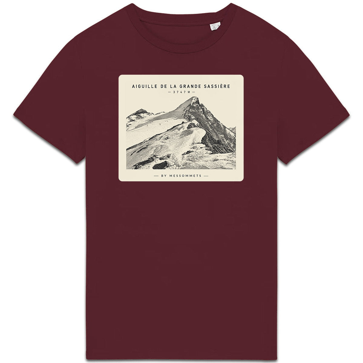 T-shirt Unisexe # Aiguille de la Grande Sassière - face_4
