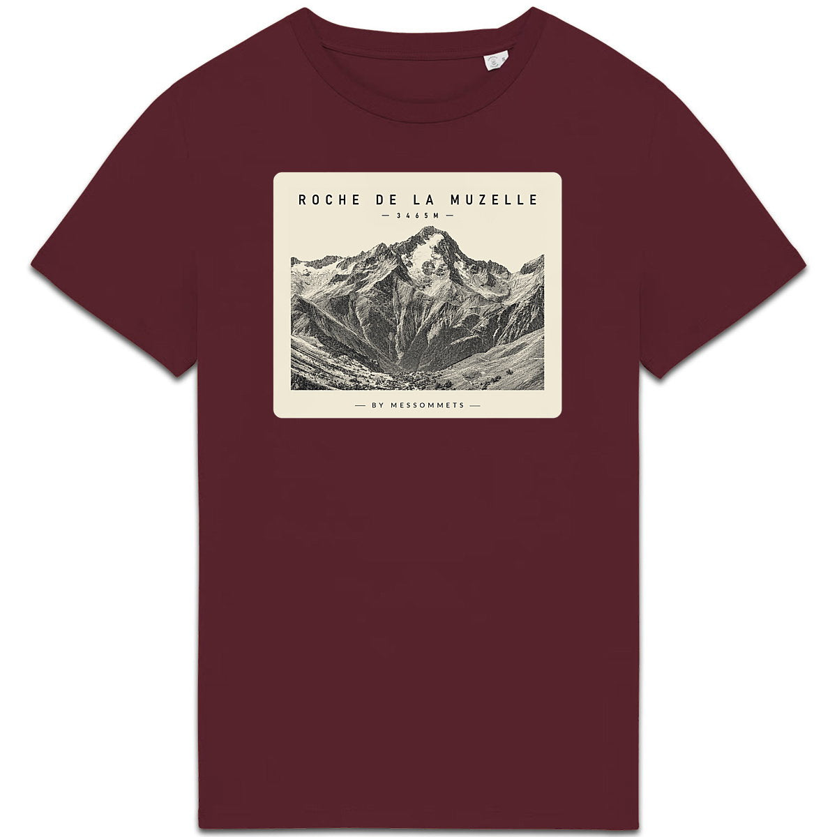 T-shirt Unisexe # La Roche de la Muzelle - face_4