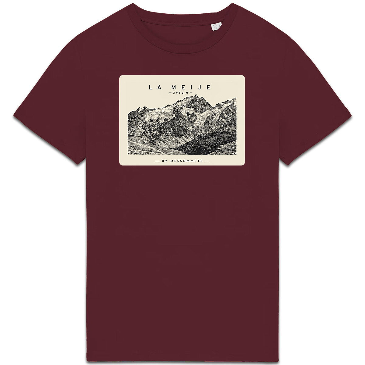 T-shirt Unisexe # La Meije - face_4
