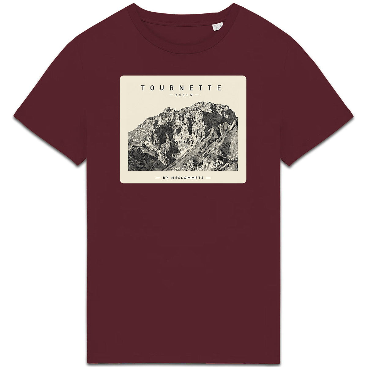 T-shirt Unisexe # La Tournette - face_4