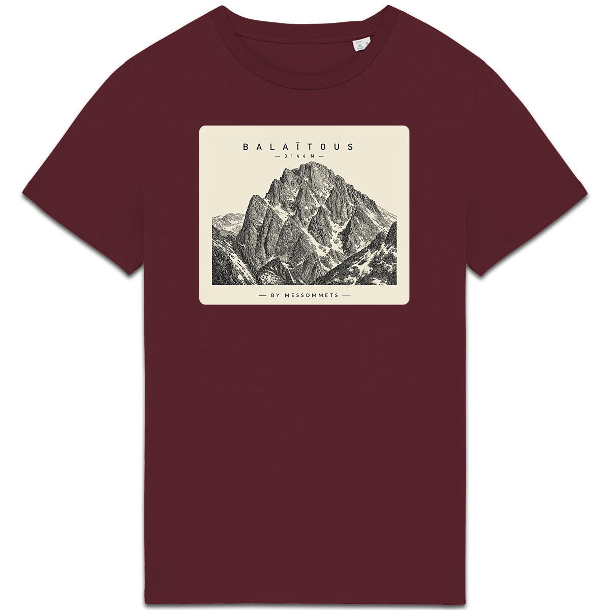 T-shirt Unisexe # Balaïtous - face_4
