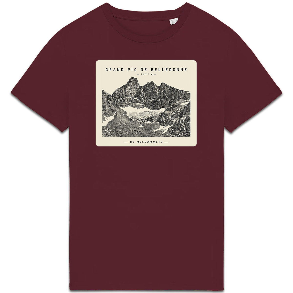 T-shirt Unisexe # Grand Pic de Belledonne - face_4