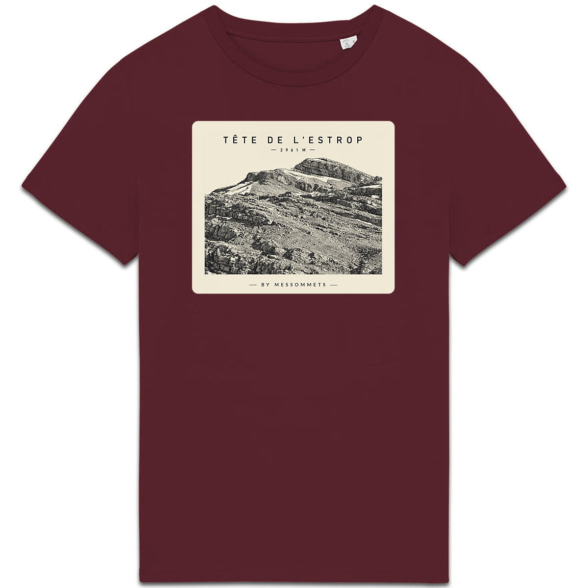 T-shirt Unisexe # Tête de l'Estrop - face_4