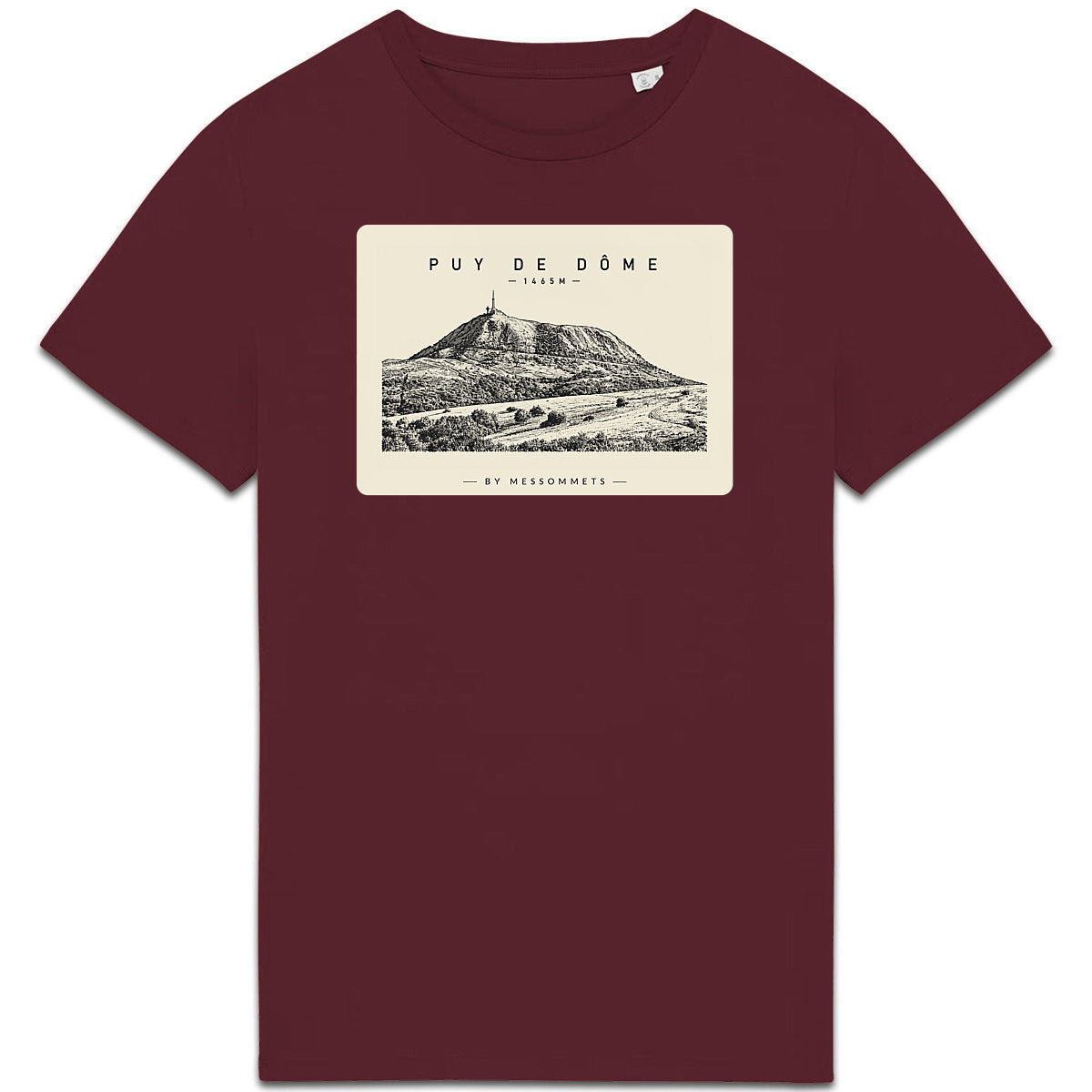 T-shirt Unisexe # Puy de Dôme - face_4