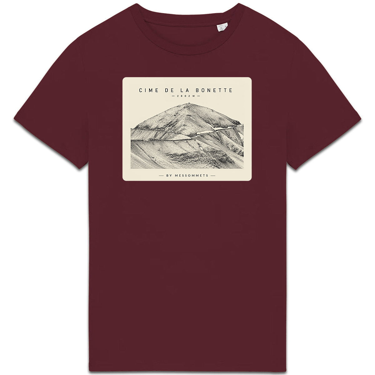 T-shirt Unisexe # Cime de la Bonette - face_4