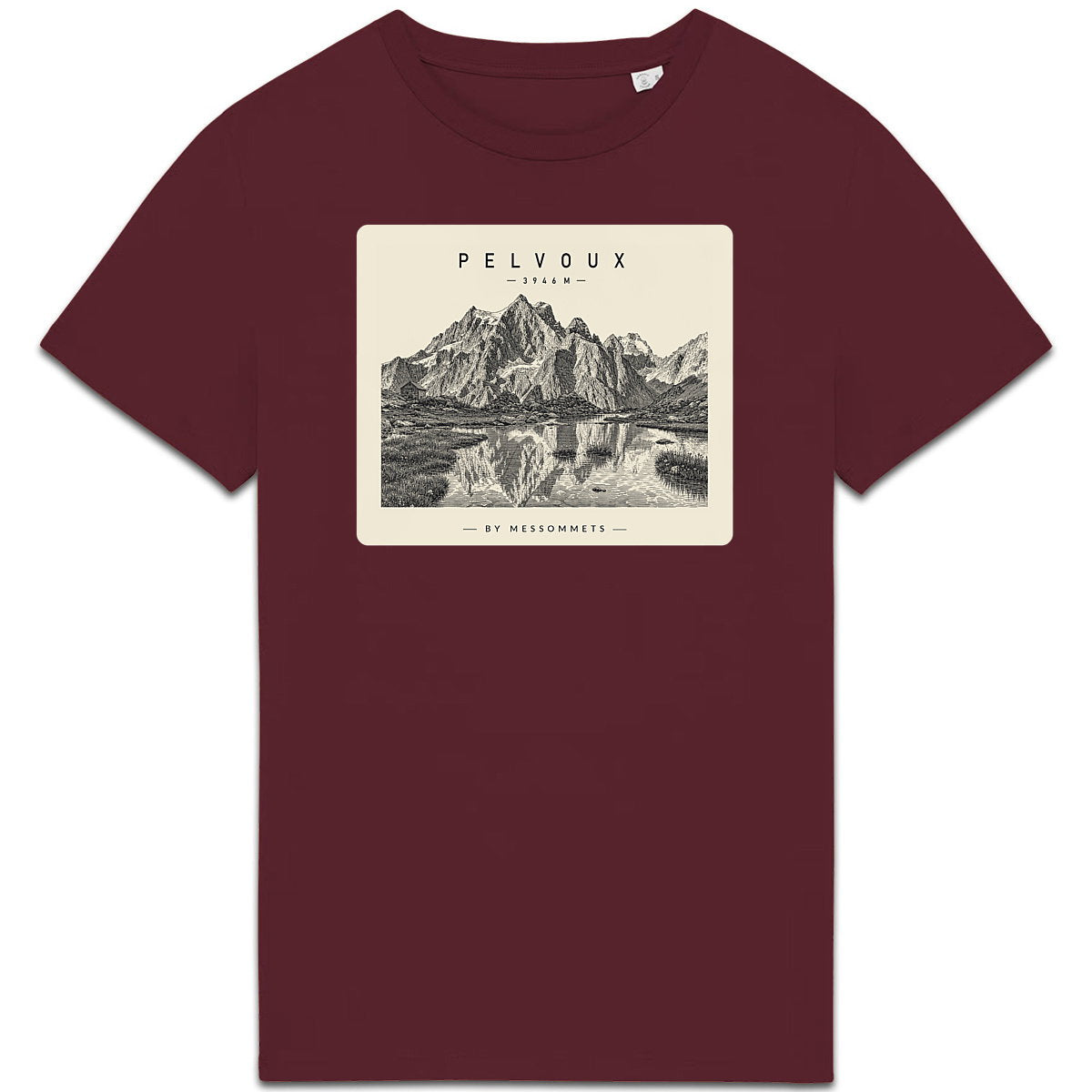T-shirt Unisexe # Pelvoux - face_4