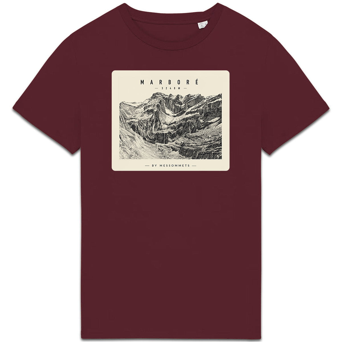 T-shirt Unisexe # Pic du Marboré - face_4