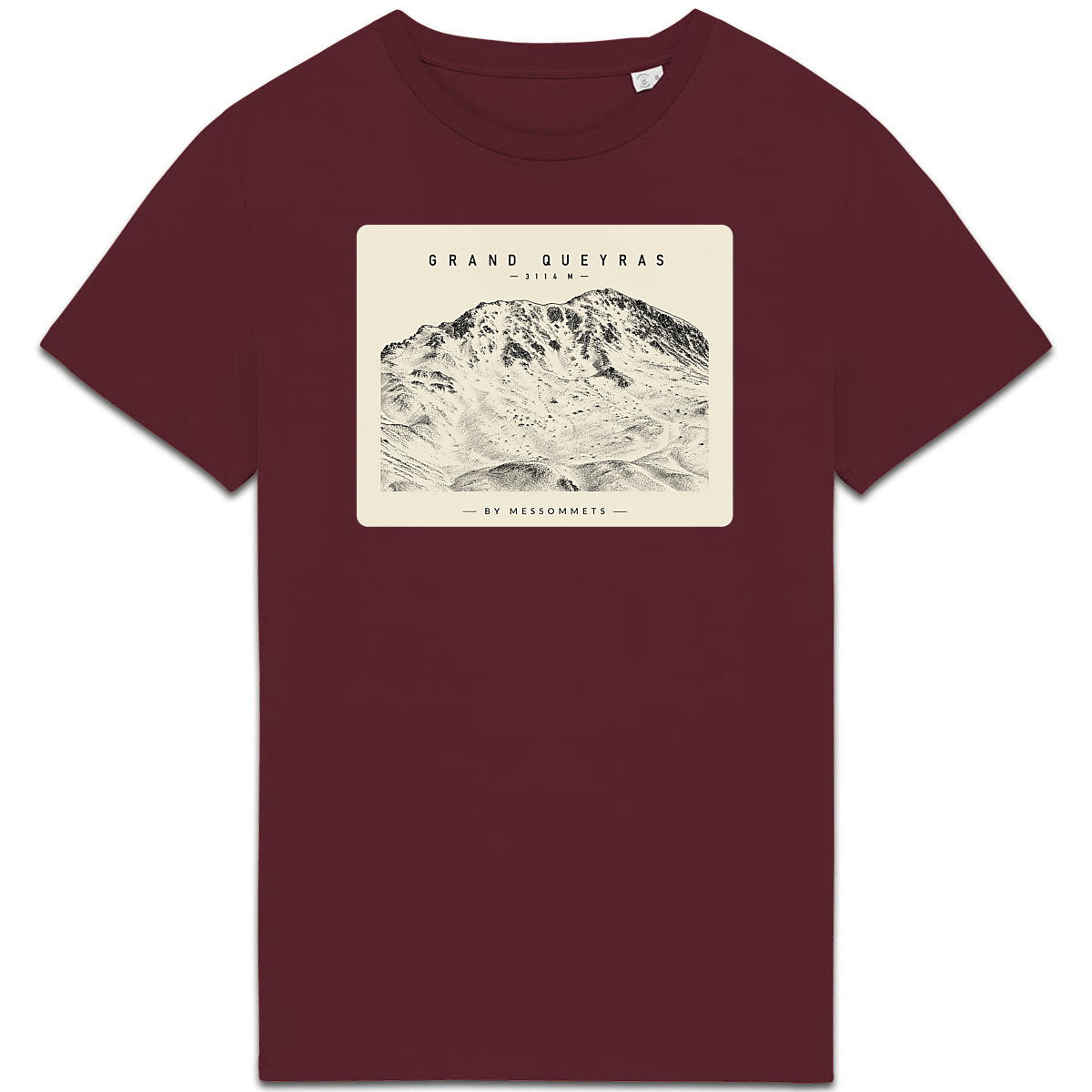 T-shirt Unisexe # Grand Queyras - face_4