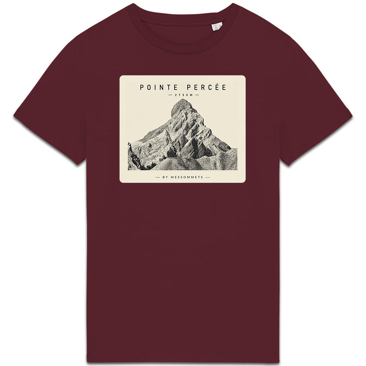 T-shirt Unisexe # Pointe Percée - face_4