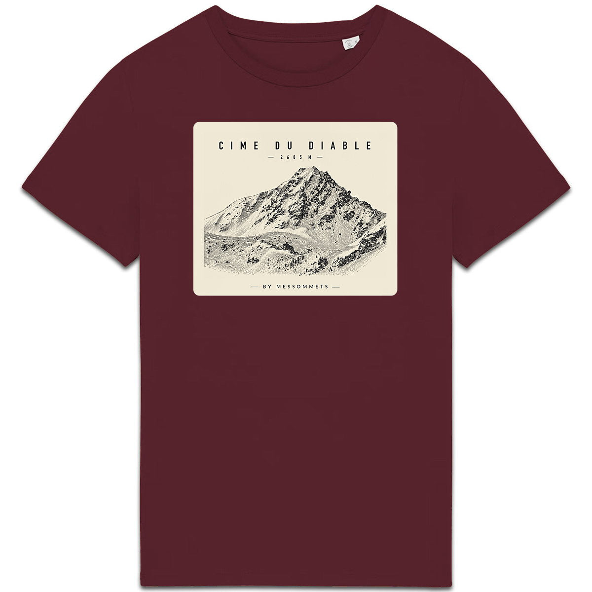 T-shirt Unisexe # Cime du Diable - face_4