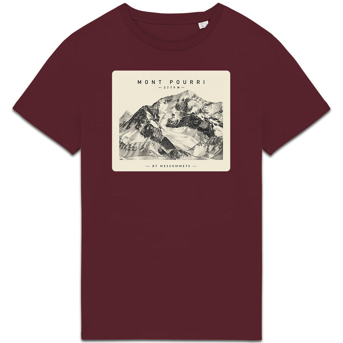 T-shirt Unisexe # Mont Pourri - face_4