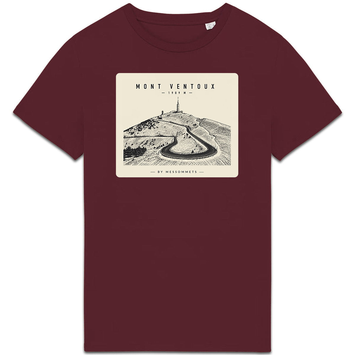 T-shirt Unisexe # Mont Ventoux - face_4