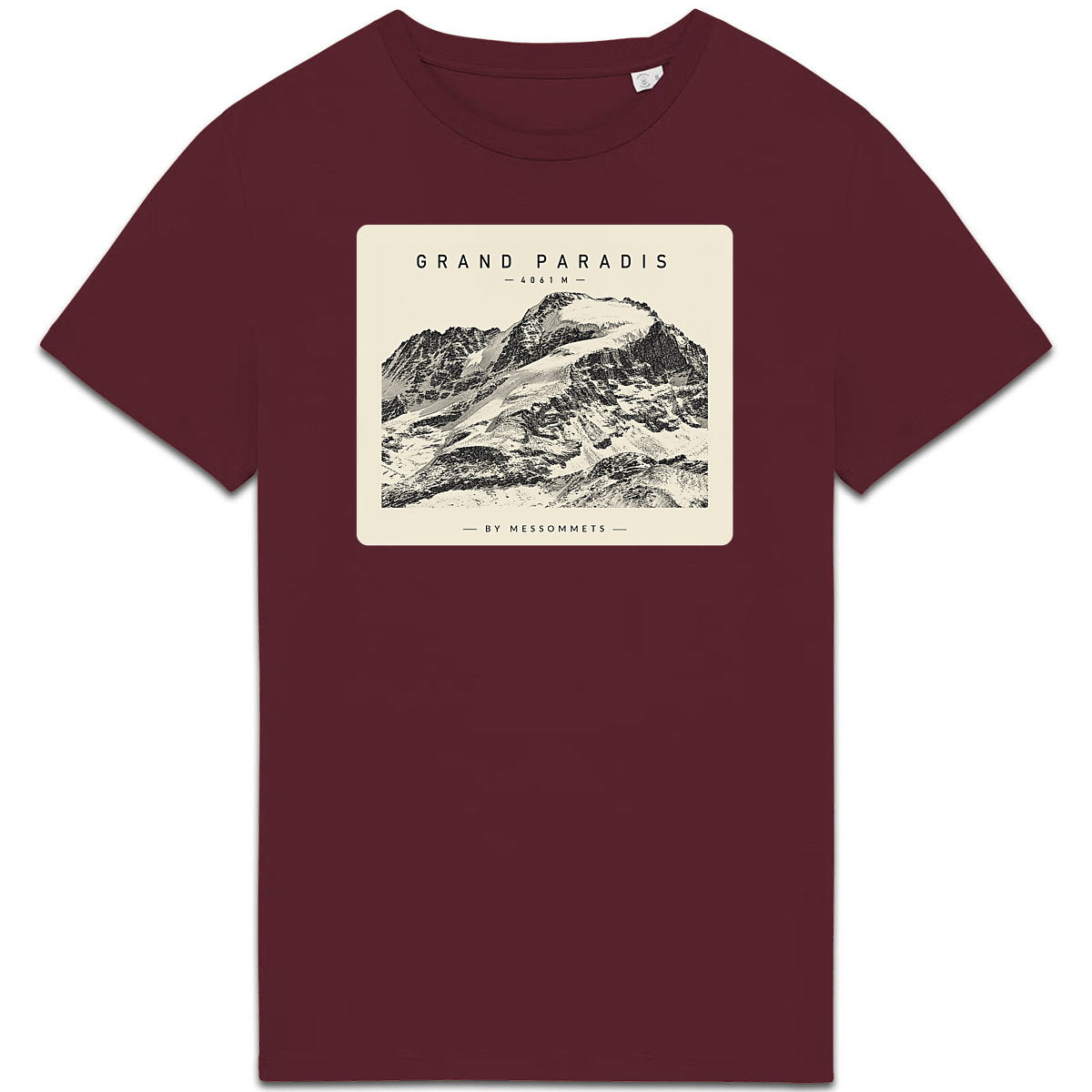 T-shirt Unisexe # Grand Paradis - face_4