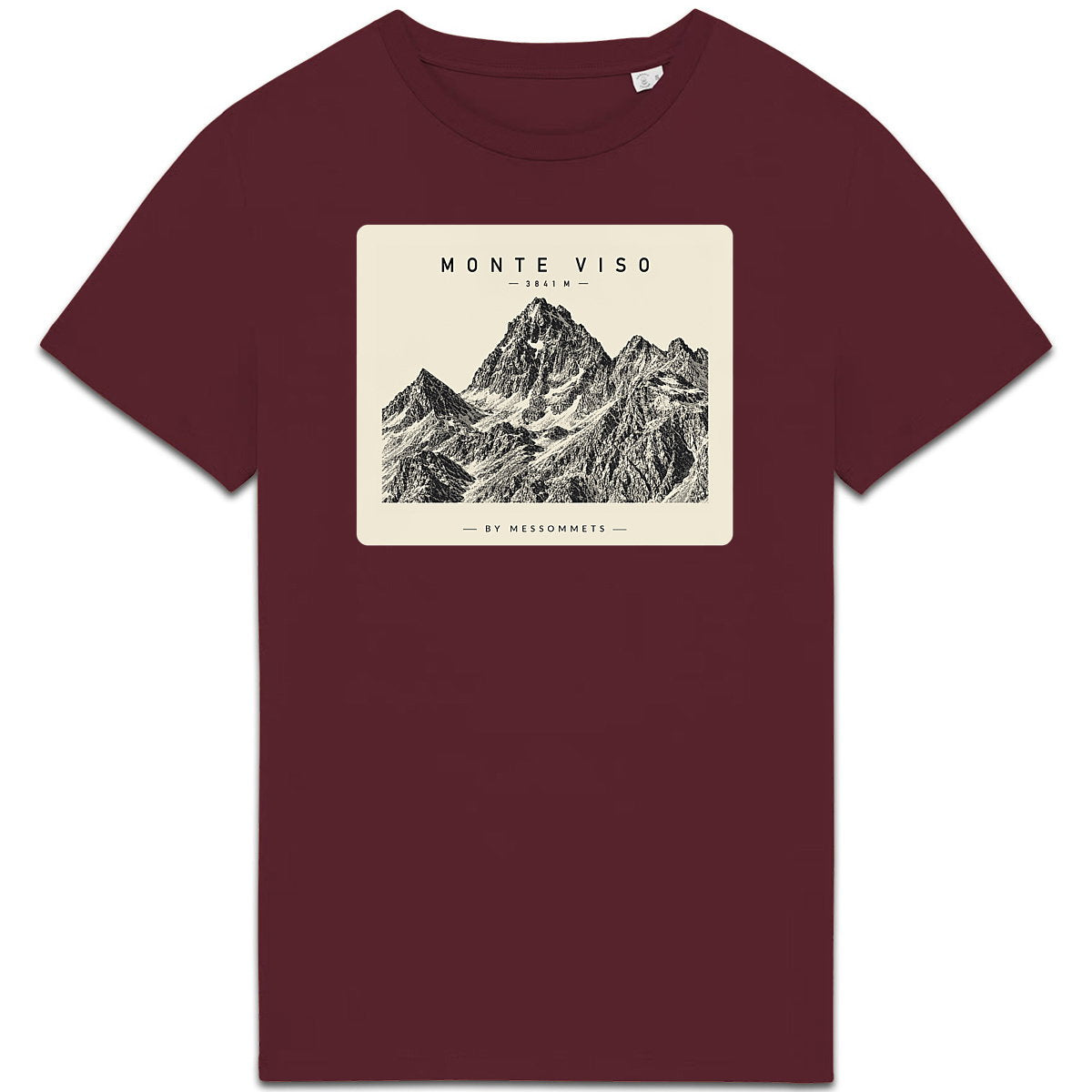 T-shirt Unisexe # Monte Viso - face_4