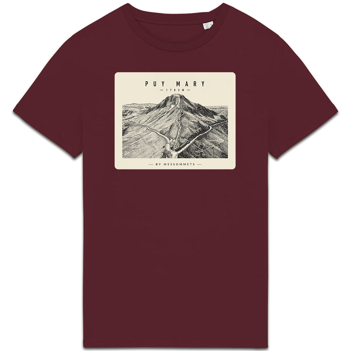 T-shirt Unisexe # Puy Mary - face_4
