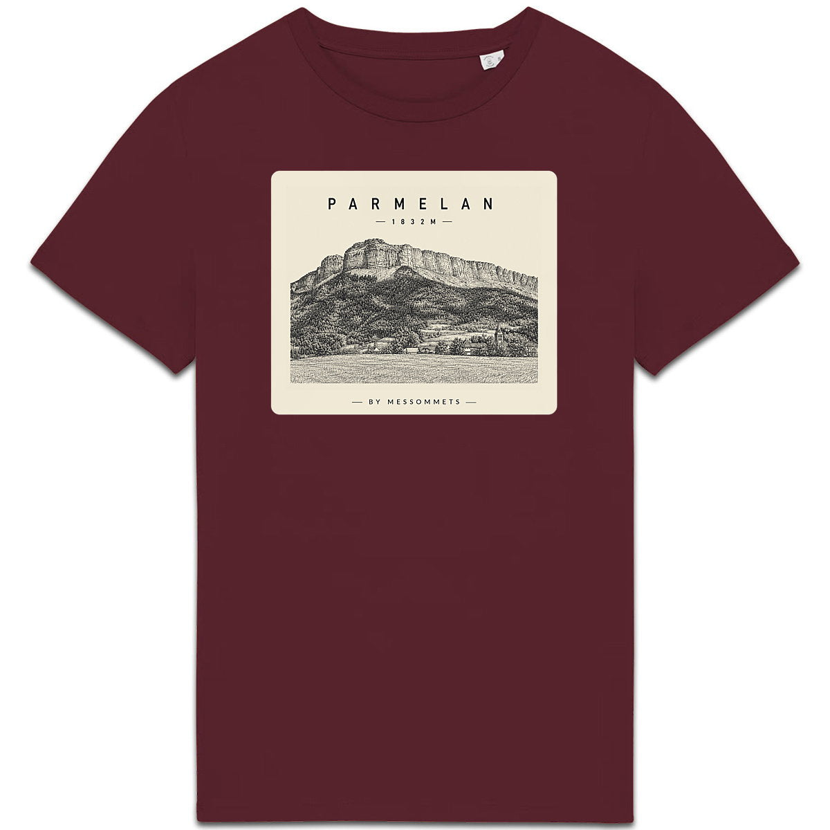 T-shirt Unisexe # Le Parmelan - face_4