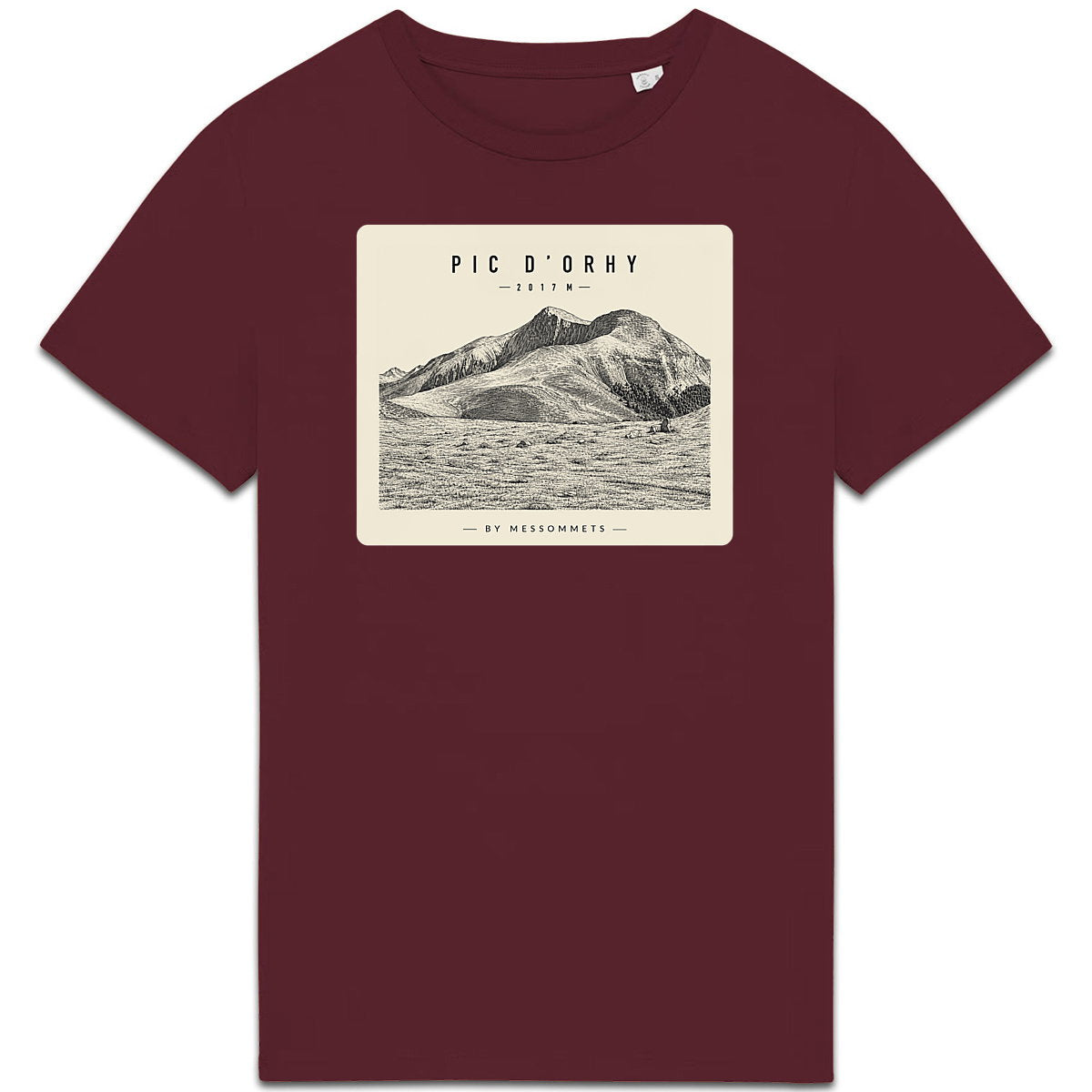 T-shirt Unisexe # Pic d'Orhy - face_4