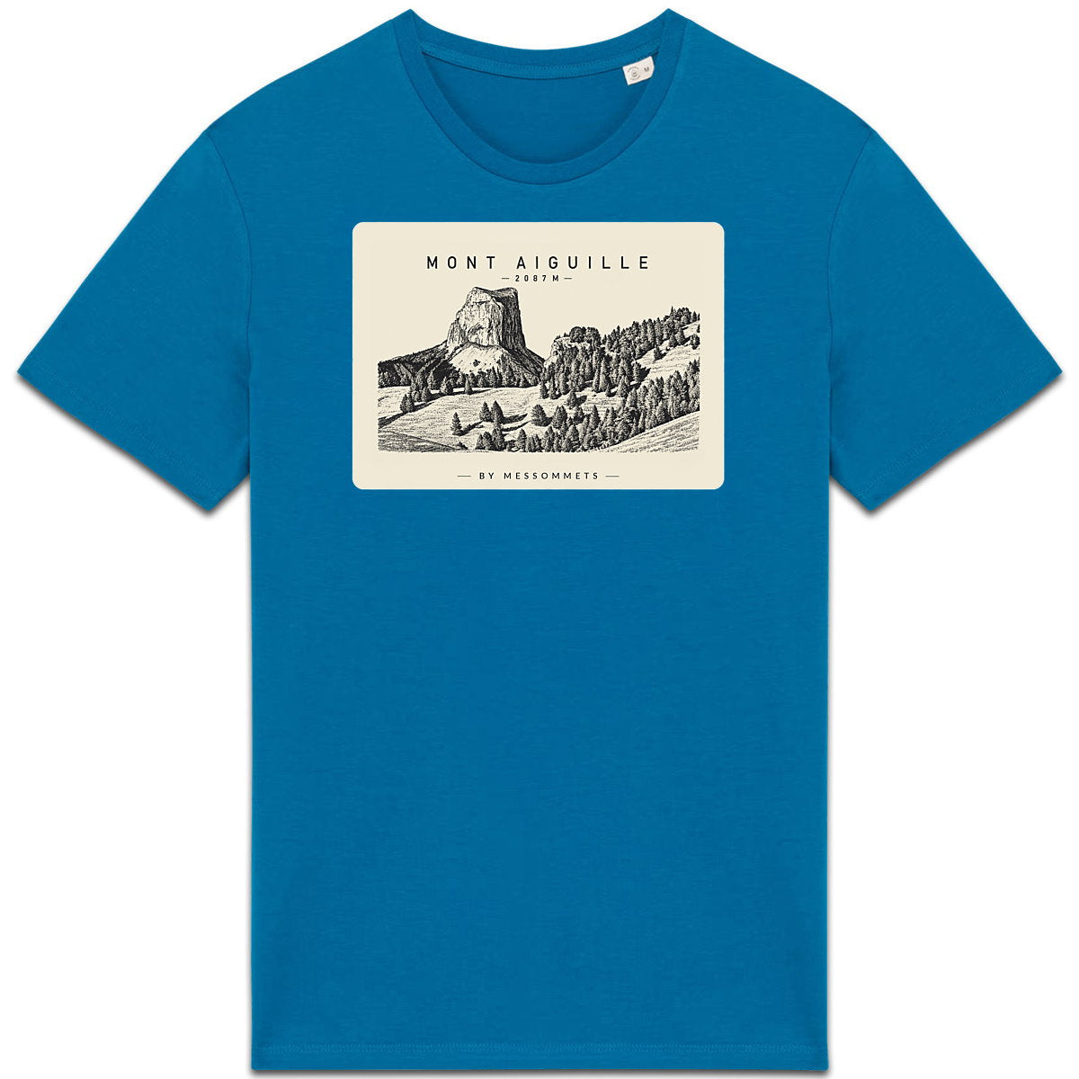 T-shirt Unisexe # Mont Aiguille - face_5