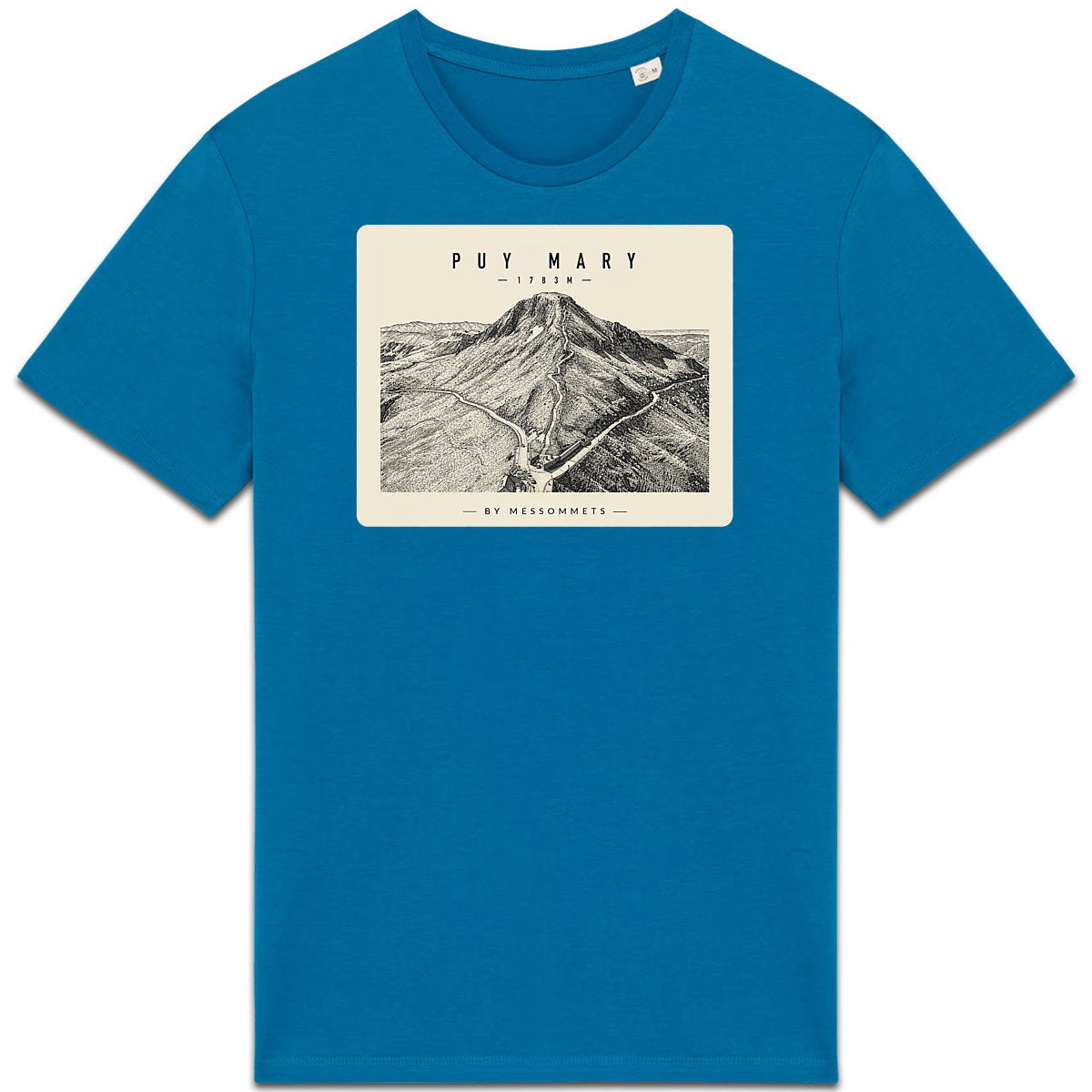 T-shirt Unisexe # Puy Mary - face_5