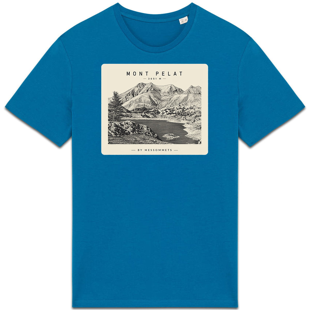 T-shirt Unisexe # Mont Pelat - face_5