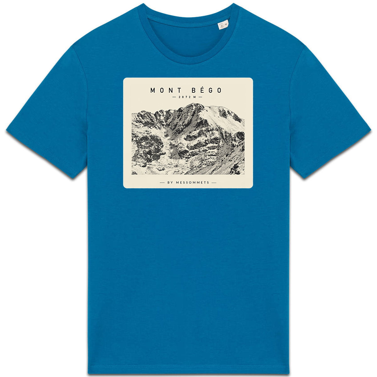 T-shirt Unisexe # Mont Bégo - face_5
