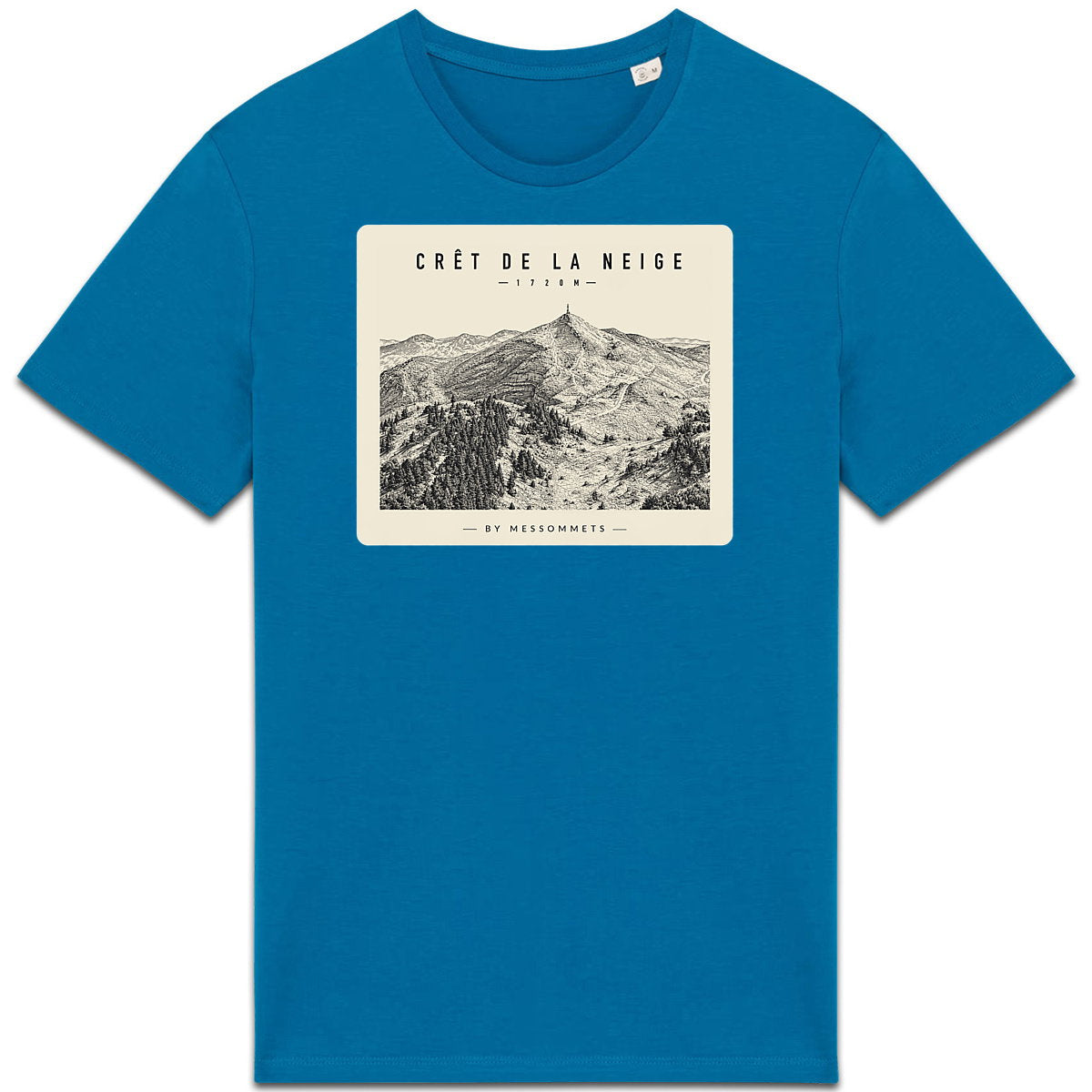 T-shirt Unisexe # Crêt de la Neige - face_5